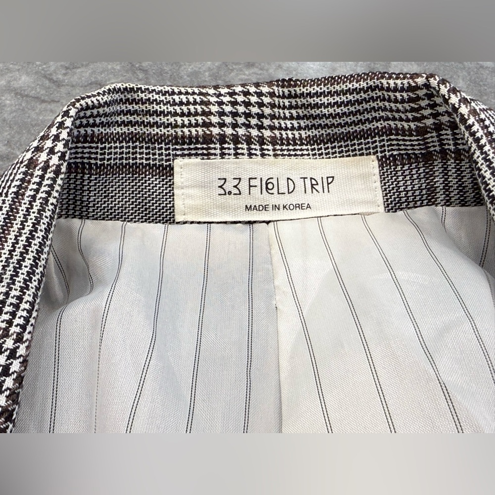 Maxi Plaid Blazer - Picture 7 of 10